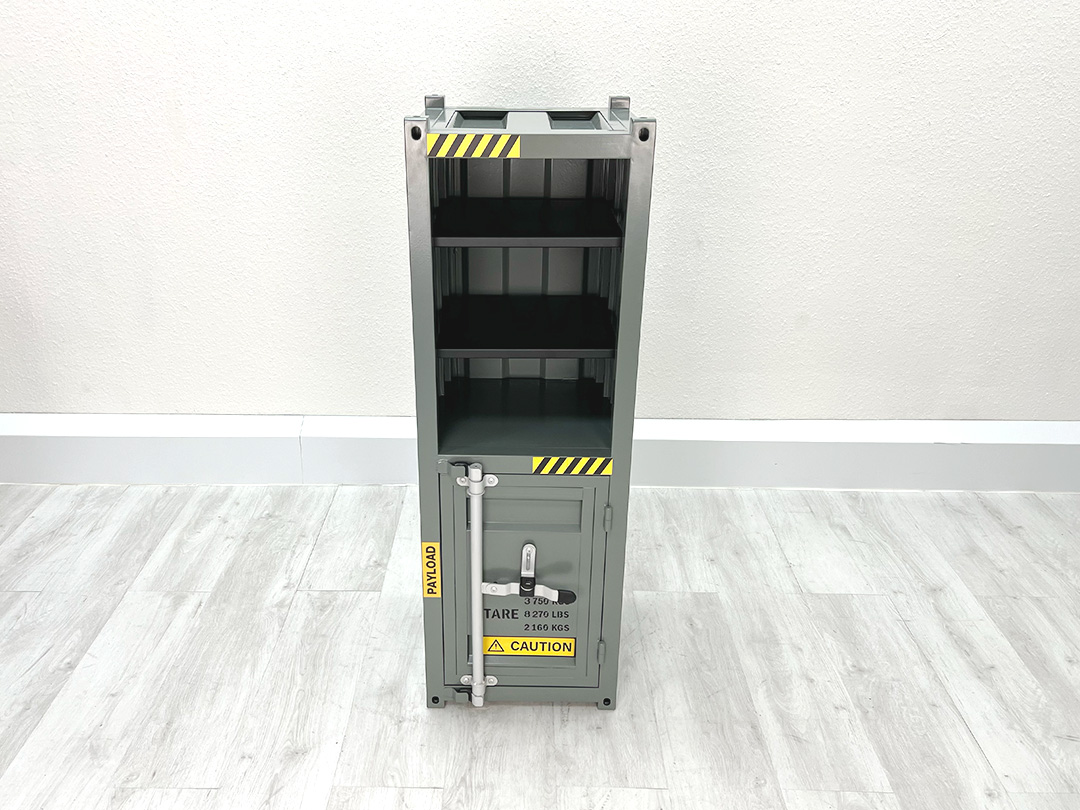 container schrank „cux“ - tonnentumult loft metall möbel & fassmöbel