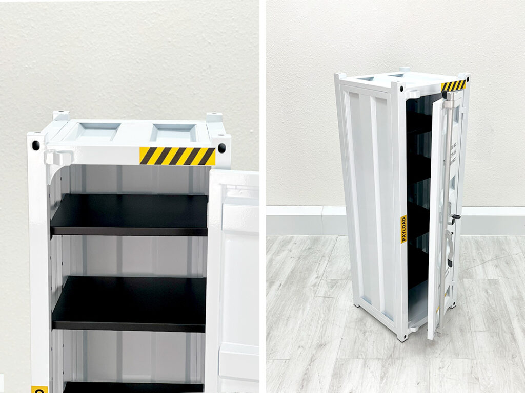 Schrank Container Optik