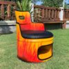Frieda Flames 1' Sessel von Tonnen Tumult, die farbenfrohe Ergaenzung fuer deinen Keller.